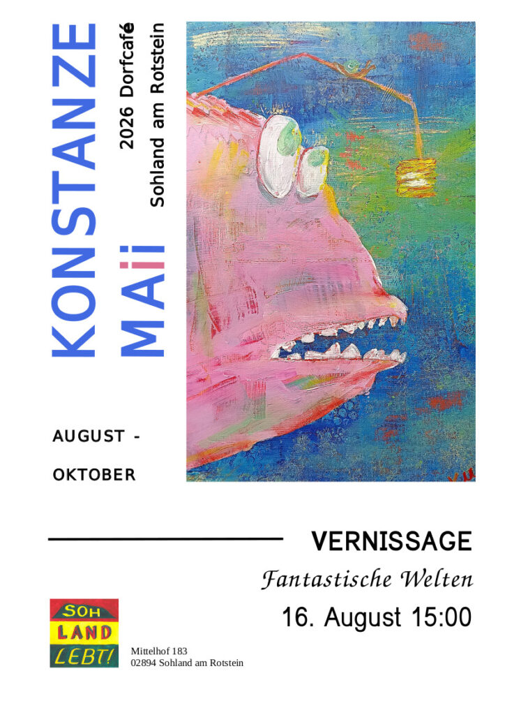 Vernissage Konstanze Maii: "Fantastische Welten"